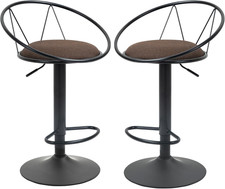 Lot De 2 Tabourets De Bar