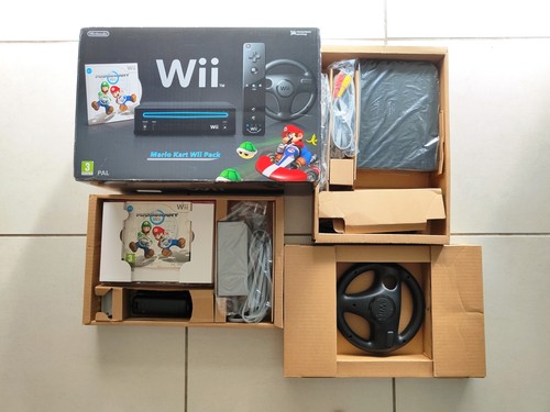 Nintendo wii console - console, noire