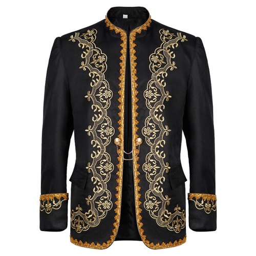 Homme broderie floral blazer - homme,