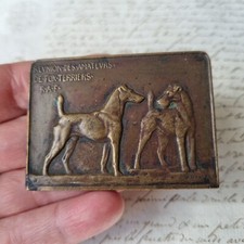 MEDAILLE en Bronze Fox