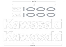 Autocollant Kawasaki Z1000