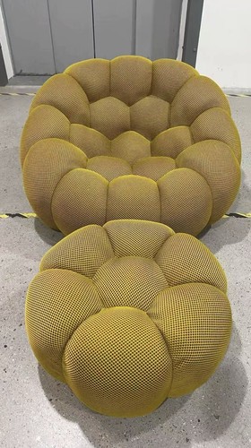Fauteuil bubble rond