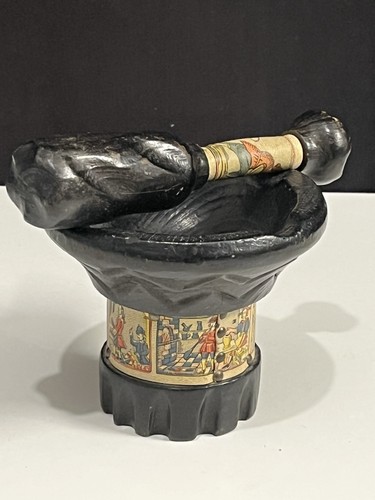 Ancien mortier pilon - ancien, en