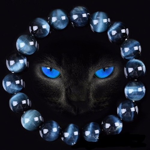 Bracelet perles oeil de - en,