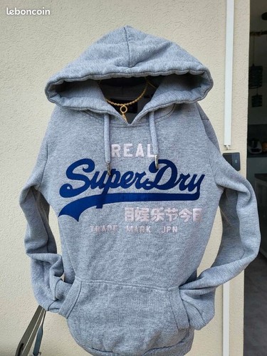 Superdry sweat capuche taille - sweat,