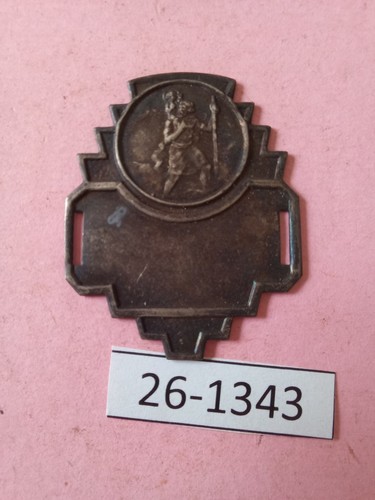 Plaque saint christophe - plaque,