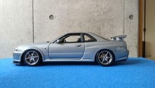 AUTOart 1/18 Nissan Skyline GTR (R-34) Silver Custom