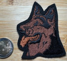 GERMAN SHEPHERD DOG PATCH PATCH (ECU 66)