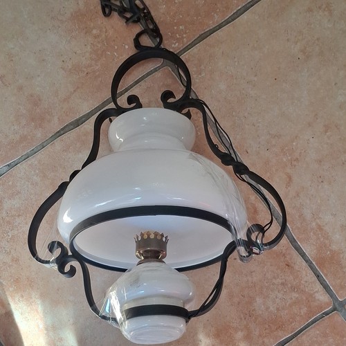 Suspension luminaire métal