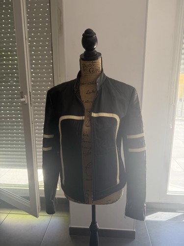 Veste cuir vintage - moto, ginger