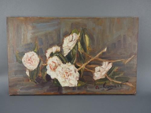 Tableau expressionniste floral - expressionniste,