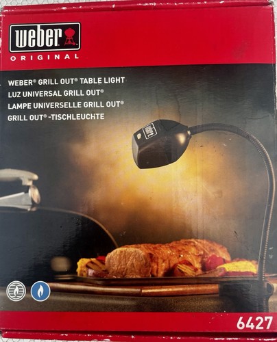 Weber lampe flexible noire