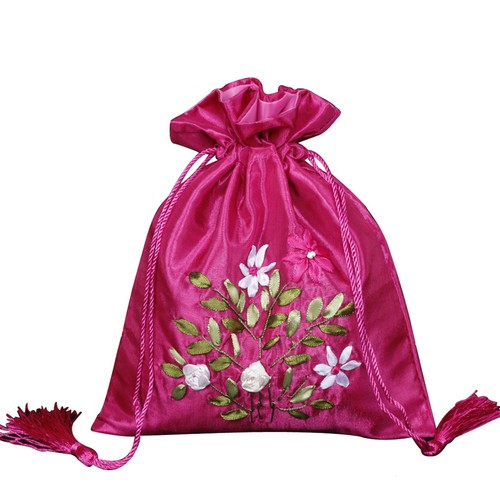 Jewelry bag handsewn - bag,