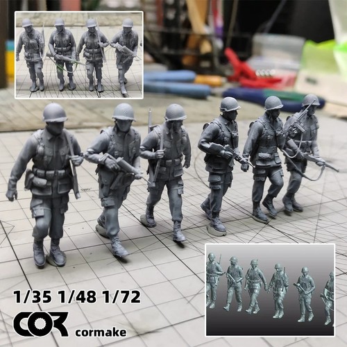 Figurines militaires résine