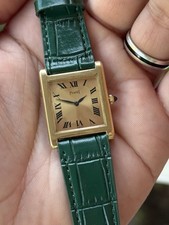 Vintage Piaget Tank 18k gold ultra thin Ref: 908 23mmX29mm Cal 9P