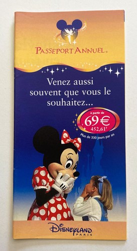 Disneyland paris brochure - disneyland,