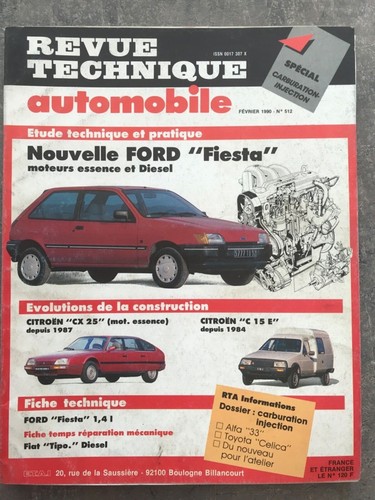 Revue technique rta ford - revue,