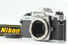 【NEUF+++ avec sangle】 Nikon New FM2 FM2N 35mm SLR Film Camera Silver Body Japan