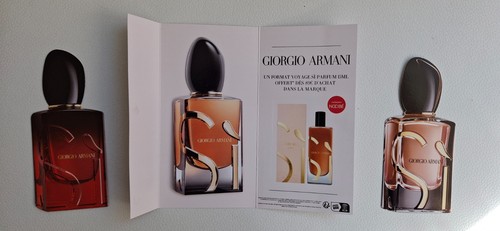 Armani invitation - armani, "si"