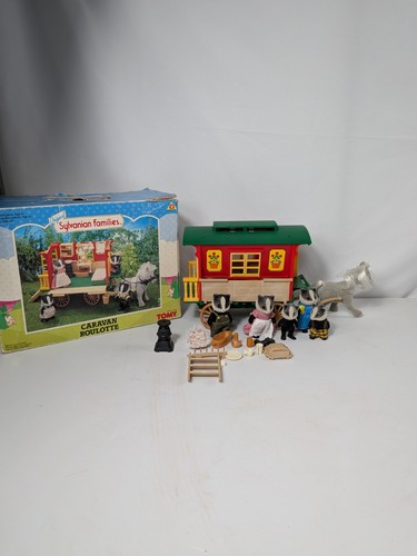Sylvanian families caravan - sylvanian,