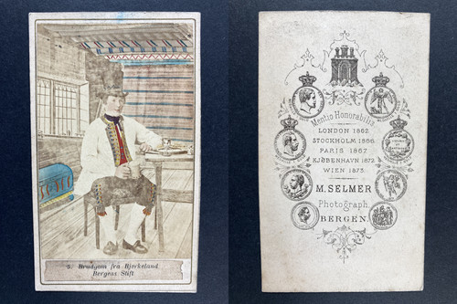 Selmer bergen brudgom - selmer,, fra