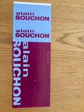 billet de concert.  ALAIN