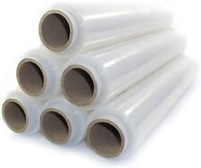 Lot de 6 Rouleau de film étirable Transparent 270 Mètres sur 450 mm