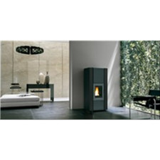 MARTINA LUX 10 KW HYDRO NOIR POÊLE À PELLETS ECOFIRE PALAZZETTI