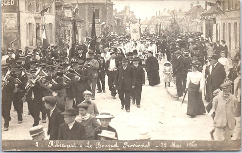 Ribecourt carte photo - carte,