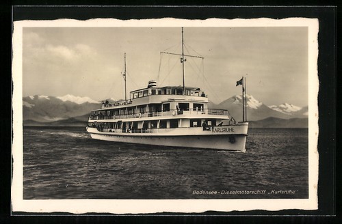 Bateau moteur diesel - bateau, à