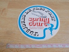 Vintage SPRING COURT Sticker