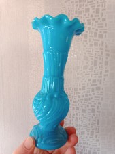 PETIT VASE 17cm verre OPALINE