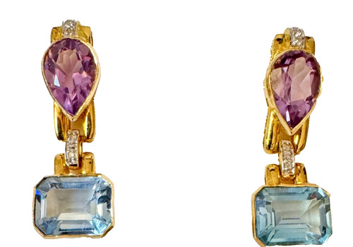 Boucle oreille massif - or,