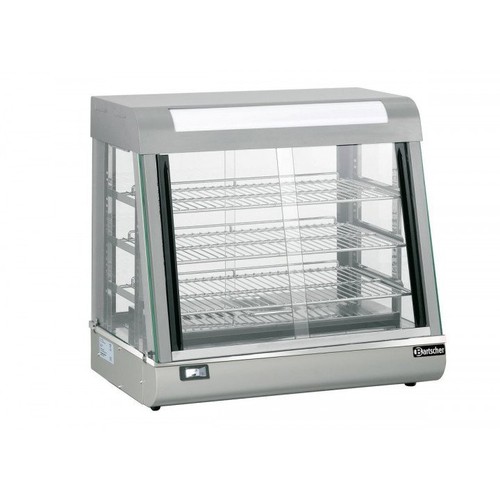 Vitrine inox chauffante 110