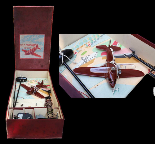 Avion jep tele commande 1950 - tele-commande,