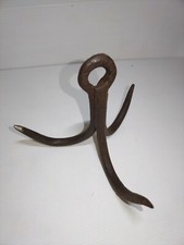 Ancien Grappin 3 branches fer