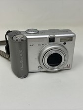 Canon PowerShot A70 3.2MP Digital Camera – Silver – Tested & Working Read Desc