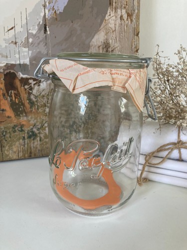 726 ancien pot bocal - pot,