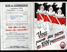 ROUBAIX (59) SPINNING / KNITTING WOOL "SPINNING 3 SWISSES" Tract DANAKIL 1938