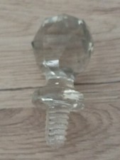 Crystal cap for cork cap