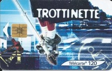 TELECARD F1134 - SCOOTER in 120U - SO3 - 3/01 - TBE