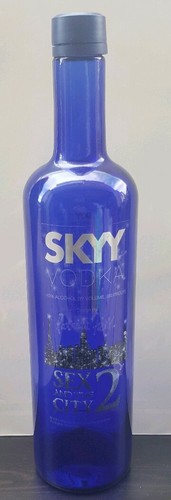 Skyy collectors glass bottle - skyy,