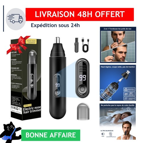 Tondeuse nez rechargeable - tondeuse,