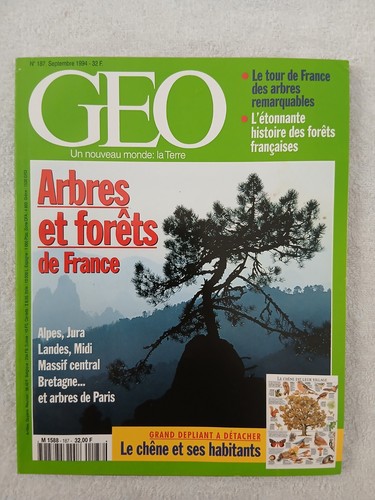 Geo 187 1994 arbres - geo, 9/1994