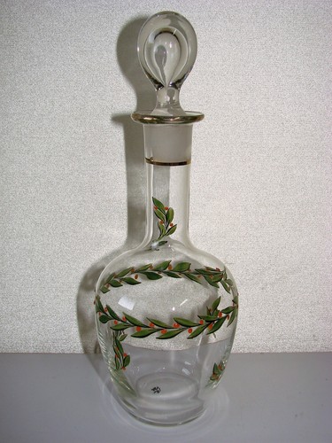 Ancienne carafe verre