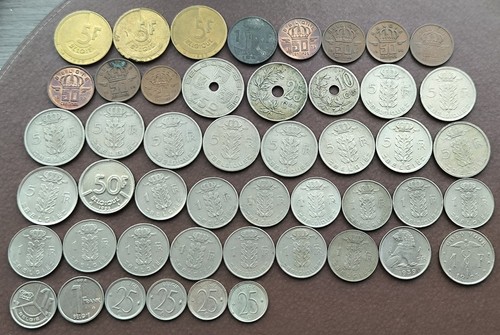 Lot pièces belgique - pièces,