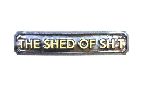 Cabane plaque - -,