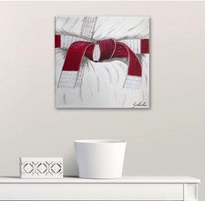 ceinture blanche rouge 6e dan