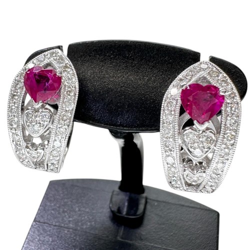 Boucle oreille coeur - d'oreille,
