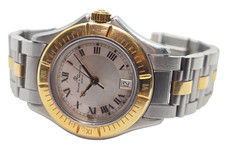 Baume & Mercier Malibu Mv045047 Stainless Steel Yellow Gold Quartz Ladies Watch